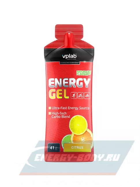 Энергетический гель VP Laboratory ENERGY GEL 41 г, Цитрус