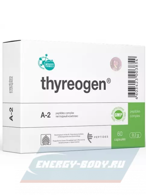  PEPTIDES Тиреоген (Thyreogen) 60 капсул