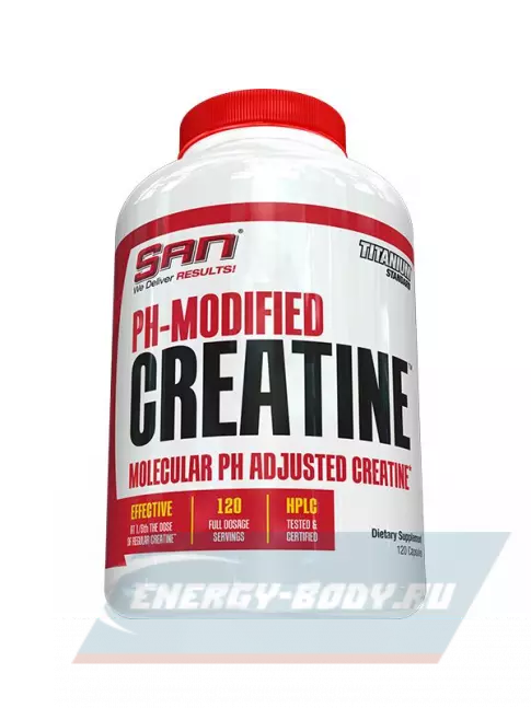  SAN PH Modified Creatine 120 капсул