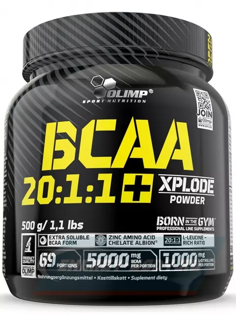 ВСАА OLIMP BCAA XPLODE POWDER 20:1:1 500 г, Грейпфрут