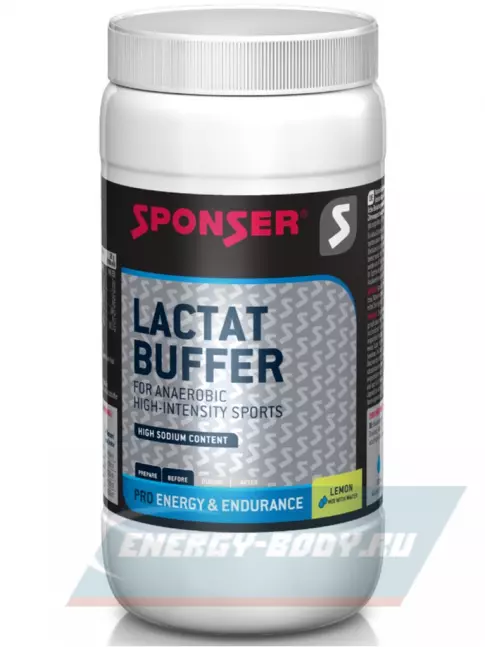  SPONSER LACTAT BUFFER 800 г, Лимон