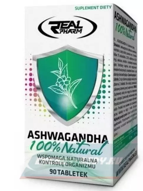  Real Pharm Ashwagandha 100% natural 90 таблеток