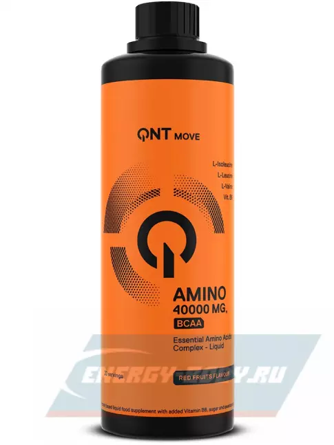 Аминокислотны QNT Amino Acid Liquid 500 мл, Красные фрукты