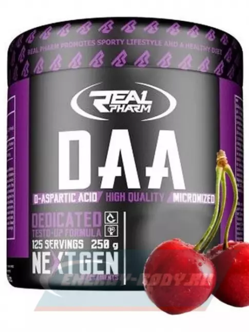 Real Pharm DAA Powder 250 г, Вишня