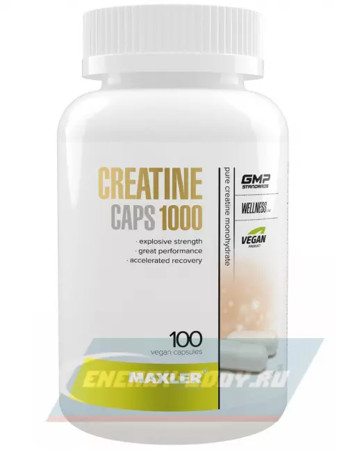  MAXLER Creatine Caps 1000 100 капсул