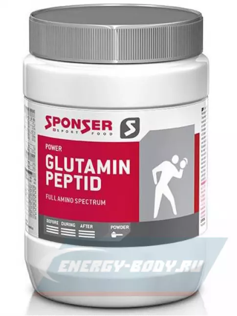 Аминокислотны SPONSER GLUTAMINPEPTID 250 г, Нейтральный