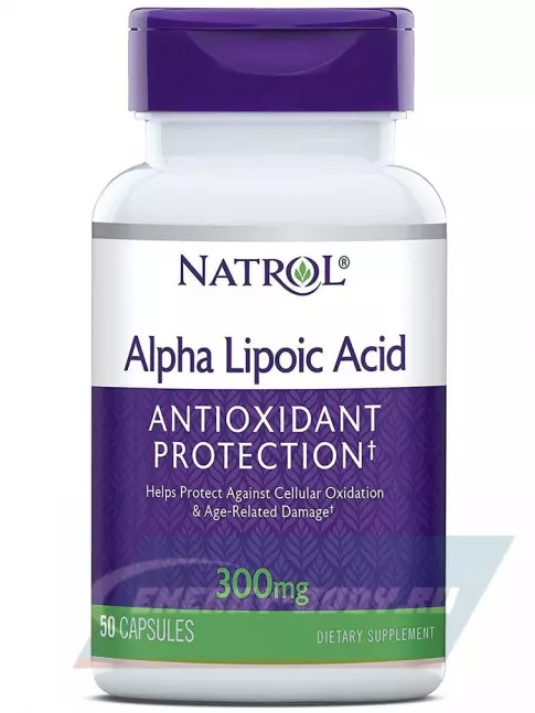  Natrol Alpha-Lipoic Acid 300mg 50 капсул