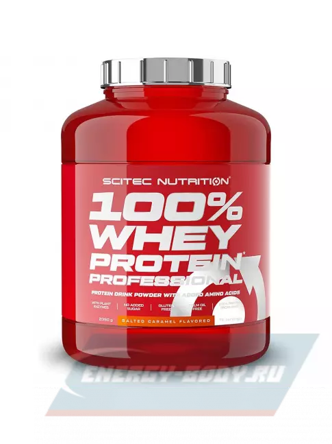  Scitec Nutrition 100% Whey Protein Professional 2350 г, Соленая карамель