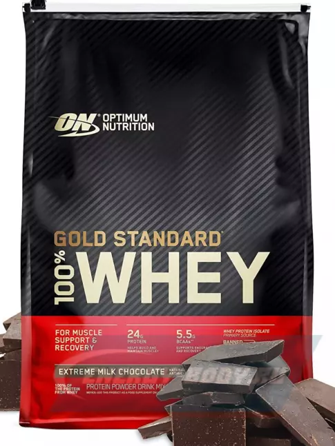  Optimum Nutrition 100% Whey Gold Standard 4545 г, Молочный шоколад