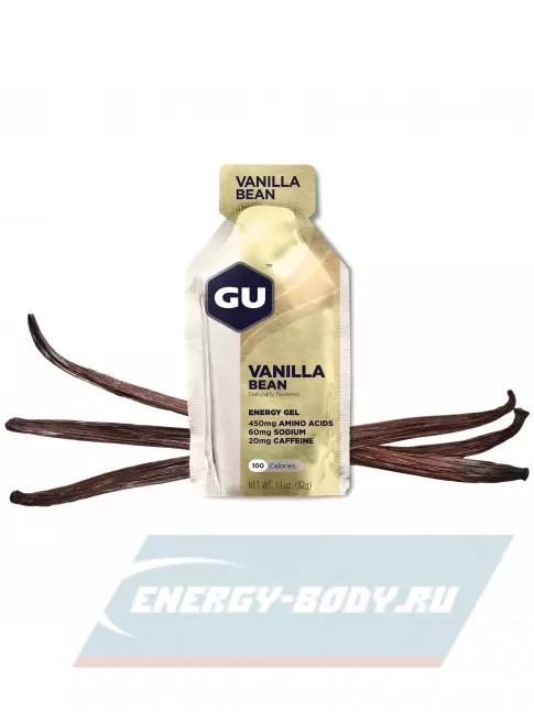 Энергетический гель GU ENERGY GU Original Energy Gel 20mg caffeine 32 г, Ваниль