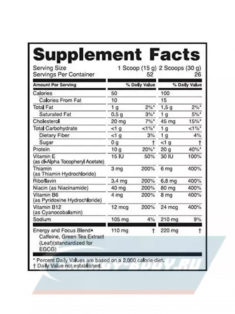  Optimum Nutrition Protein Energy 730 г, Шоколад