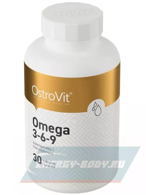 Omega 3 OstroVit Omega 3-6-9 30  гелевых капсул