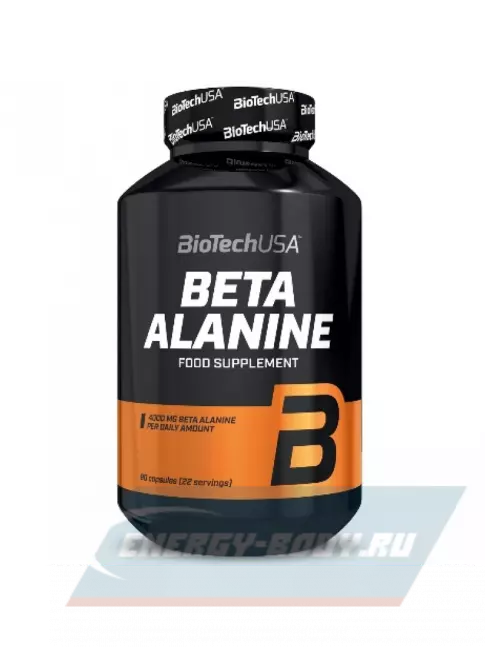 BioTechUSA Beta-Alanine 4000 мг 90 капсул, нейтральный BioTechUSA Beta-Alanine 4000 мг 90 капсул, нейтральный
