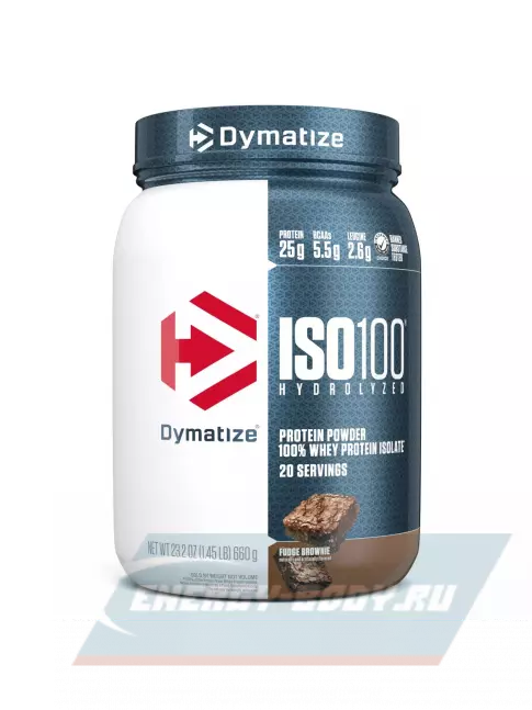  Dymatize ISO100 Hydrolyzed 660 г, Шоколадное Пирожное с Помадкой