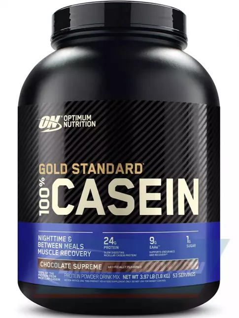  Optimum Nutrition 100% Casein Gold Standard 1800 г, Элитный шоколад