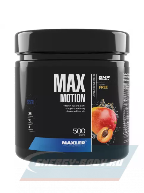  MAXLER Max Motion 500 г, Абрикос-манго