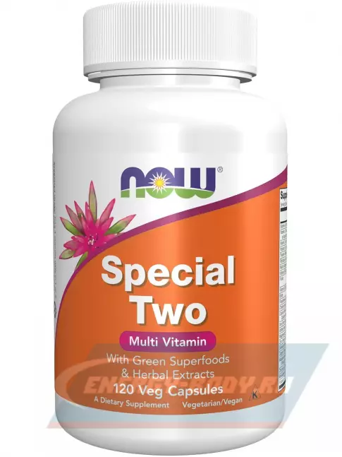  NOW FOODS Special Two Multi Vitamin 120 веган капсул