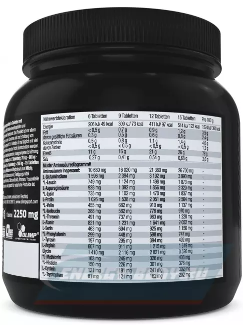 Аминокислотны OLIMP ANABOLIC AMINO 9000 MEGA TABS 300 таблеток, Нейтральный Аминокислотны OLIMP ANABOLIC AMINO 9000 MEGA TABS 300 таблеток, Нейтральный