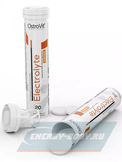  OstroVit Electrolyte 20 tabs 20 шипучих таблеток, Апельсин