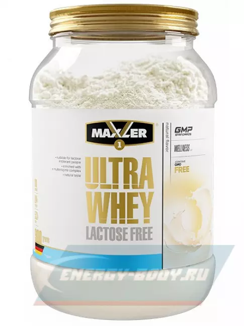MAXLER Ultra Whey Lactose Free 900 г, Натуральный MAXLER Ultra Whey Lactose Free 900 г, Натуральный