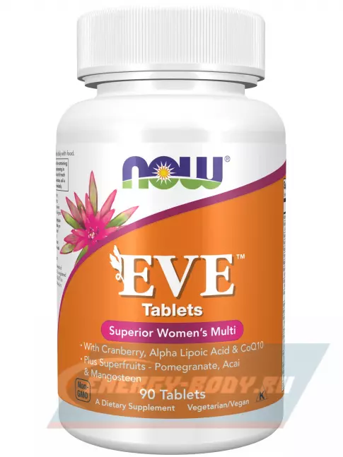  NOW FOODS EVE Women's Multiple Vitamin 90 таблетки