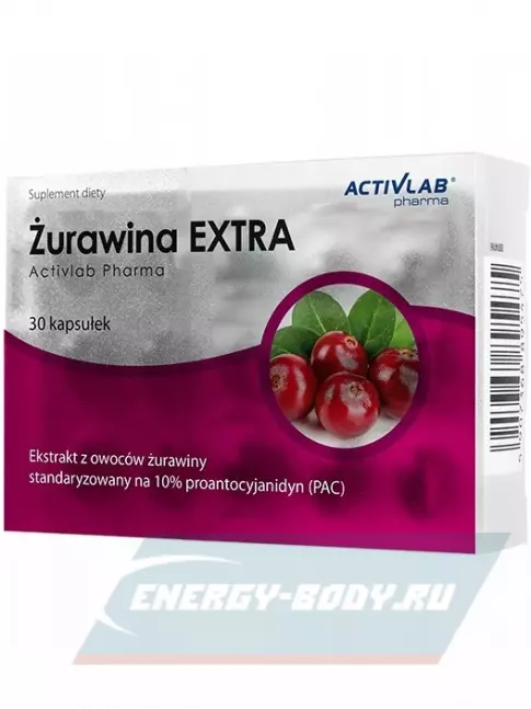  ActivLab Cranberry EXTRA 30 капсул