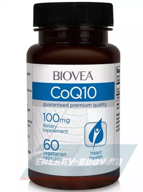  Biovea Коэнзим Q10 100 мг 60 веган капсул
