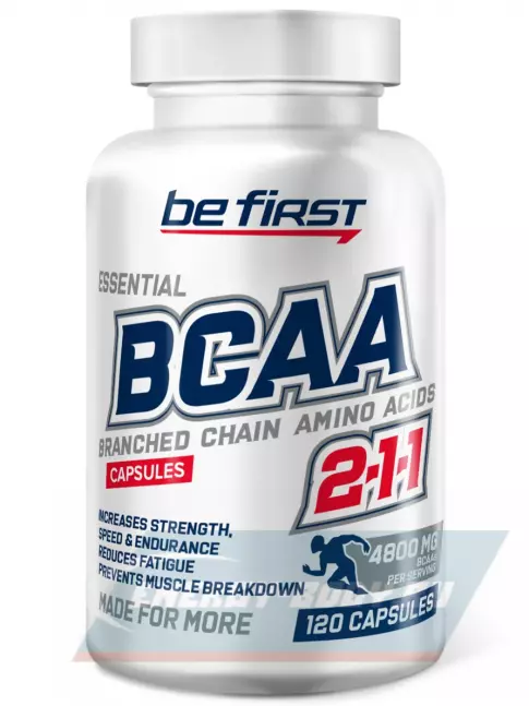 ВСАА Be First BCAA Capsules 2:1:1 120 капсул ВСАА Be First BCAA Capsules 2:1:1 120 капсул