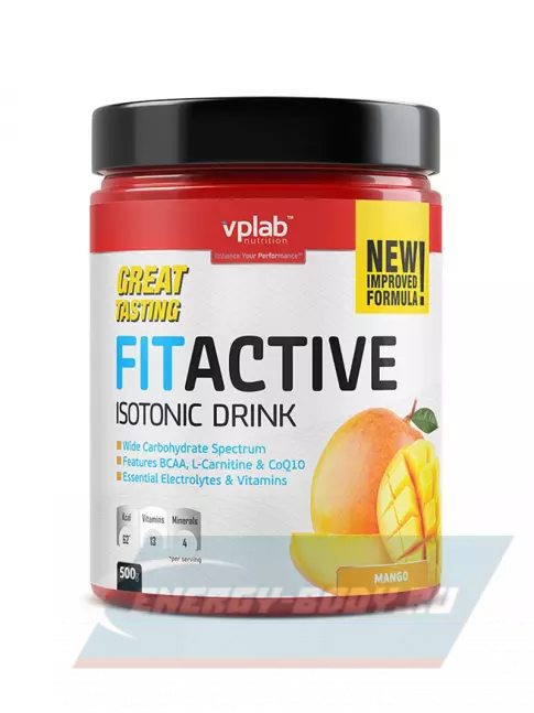  VP Laboratory FITACTIVE ISOTONIC DRINK 500 г, Манго