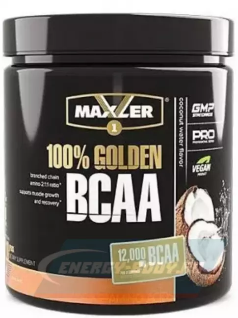 ВСАА MAXLER 100% Golden BCAA 210 г, Кокосовая вода