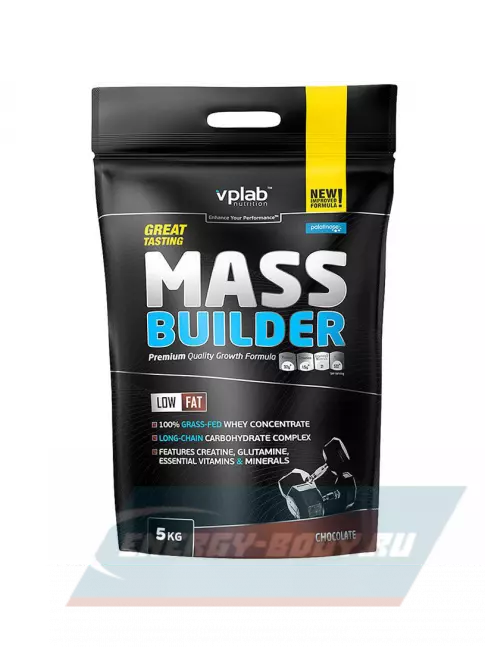 Гейнер VP Laboratory MASS BUILDER 5000 г, Шоколад