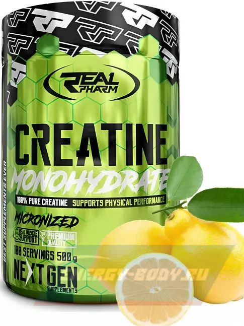 Real Pharm Creatine 500 г, Лимон