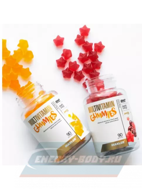  MAXLER Multivitamin Gummies 90 мармеладок, Вишня