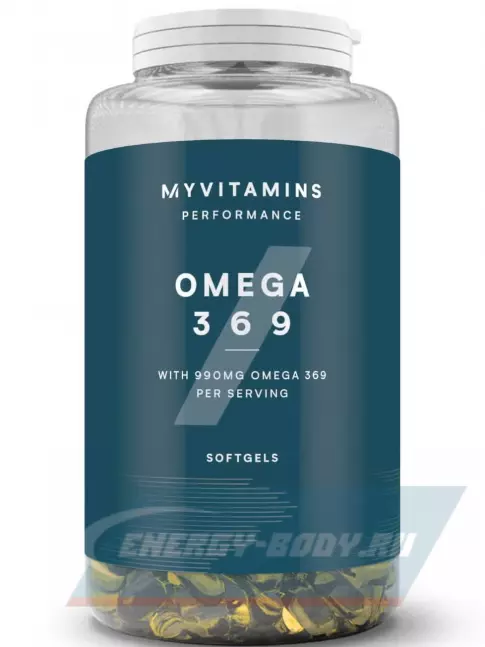 Omega 3 Myprotein Omega 3-6-9 120 капсул