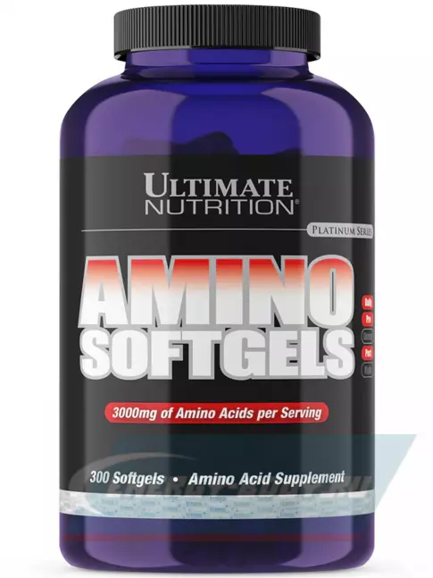 Аминокислотны Ultimate Nutrition Amino Softgels 300 софтгел