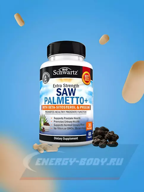  BioSchwartz Saw Palmetto+ 60 капсул