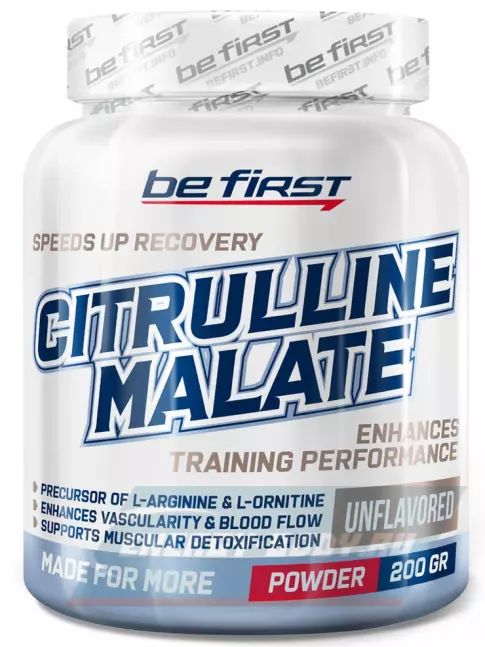  Be First Citrulline Malate Powder 200 г, Натуральный