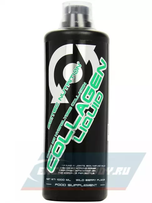 COLLAGEN Scitec Nutrition Collagen Liquid 1000 мл, Дикие ягоды