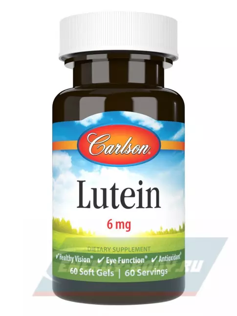  Carlson Labs Lutein 6 mg 60 капсул