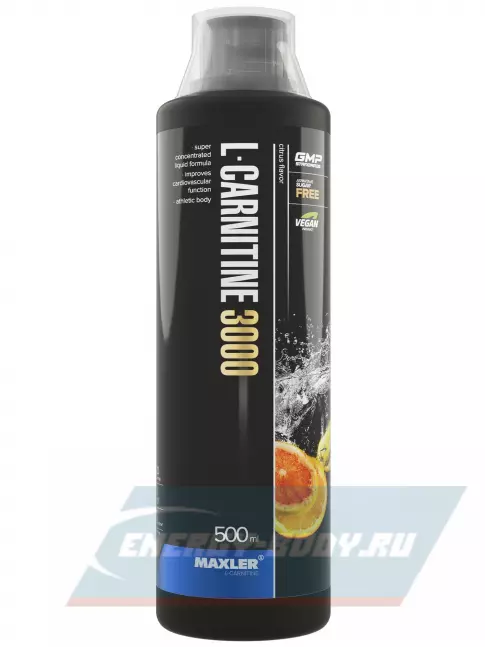 L-Карнитин MAXLER L-Carnitine 3000 500 мл, Цитрус