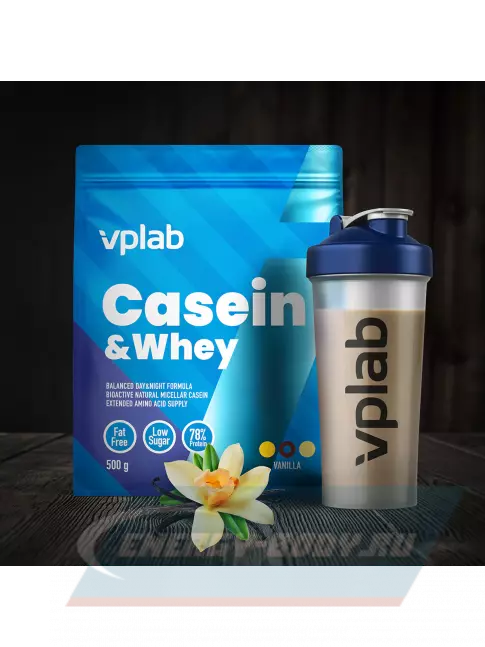  VP Laboratory Casein & Whey 500 г, Ваниль