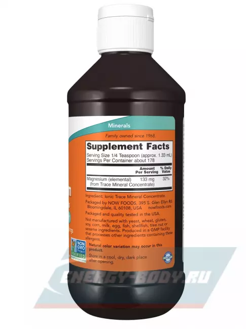  NOW FOODS Magnesium Liquid 237 мл