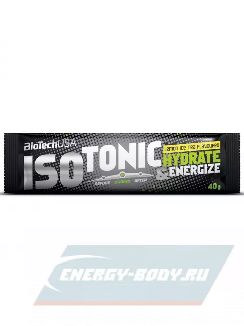 BioTechUSA BioTech IsoTonic 40 г, Лимонный чай BioTechUSA BioTech IsoTonic 40 г, Лимонный чай