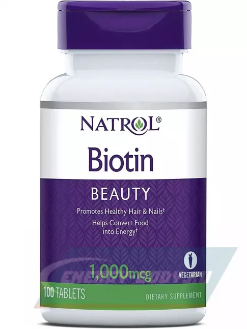  Natrol Biotin 1000 mg 100 таблеток