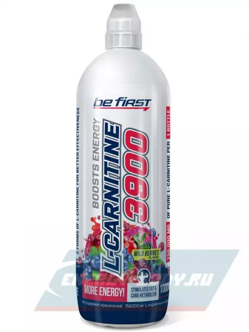 L-Карнитин Be First L-Carnitine 3900 mg 1000 мл, Лесные ягоды L-Карнитин Be First L-Carnitine 3900 mg 1000 мл, Лесные ягоды