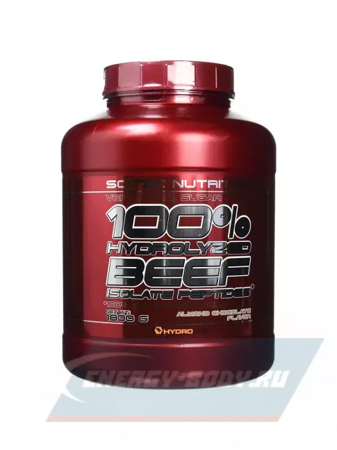  Scitec Nutrition 100% Hydrolyzed Beef Isolate Peptides 1800 г, Фундук - Шоколад