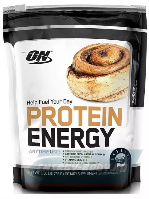  Optimum Nutrition Protein Energy 730 г, Булочка с корицей