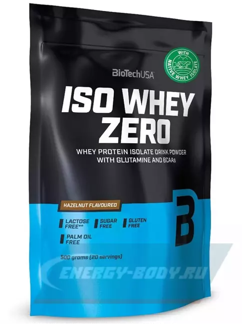BioTechUSA Iso Whey Zero 500 г, Лесной орех BioTechUSA Iso Whey Zero 500 г, Лесной орех