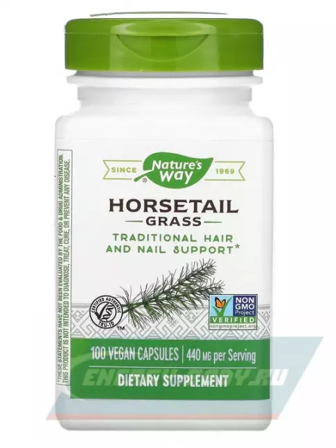  Nature's Way Horsetail Grass 100 веганских капсул