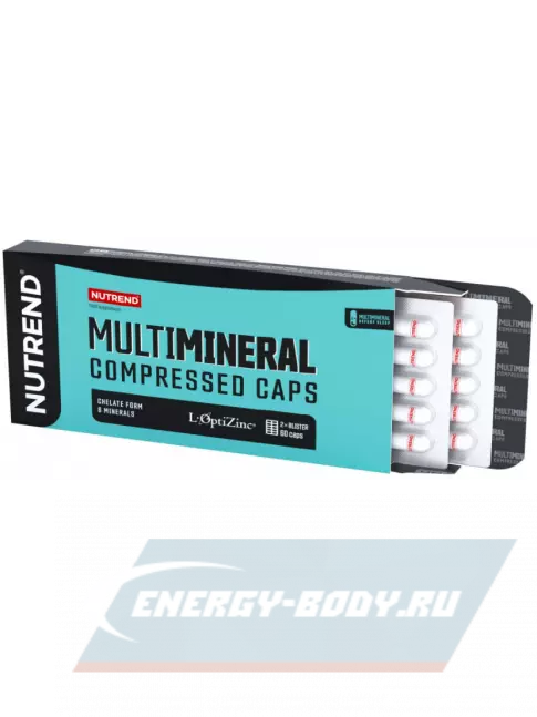  NUTREND MULTIMINERAL COMPRESSED CAPS 60 капсул